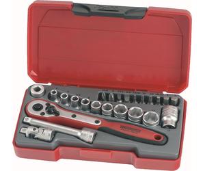 Tengtools 167920107 Set De Clés À Douille 1/4" T1424 24 Pcs