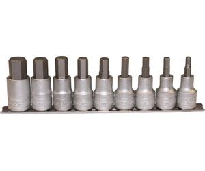 Tengtools 19070101 Set De Douilles Hexagonales 1/2" M1212 9 Pcs