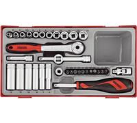 Tengtools 3490109 Tt1435 35Pc 1/4, Dr.mm Skt Set Tc-Tray