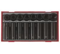 Tengtools 68800200 Jeu De Douilles À Choc 1/2' 16 Pcs Tt9116N