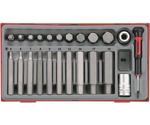 TengTools Set Embout de tournevis (embouts) 68850106 75 40mm 1.1kg