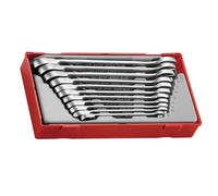 Tengtools TT6511R-Jeu de 11 clés mixtes à cliquet articulées