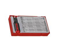 Tengtools TTMD12D Jeu de tournevis à double embout