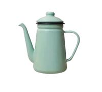 Tenlacum Théière en émail vintage en vrac pour thé, café, thé, eau, bouilloire - 1000 ml