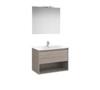 Tenor pack 1 tiroir 1 niche inf 800 mm city oak - ROCA A852087402