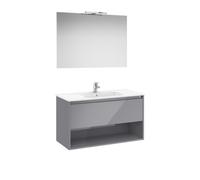 Tenor pack 1t 1 niche inf 1000 mm gris galet brillant - ROCA A852088516