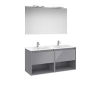 Tenor pack 1t 1 niche inf 1200 mm gris galet brillant - ROCA A852094516