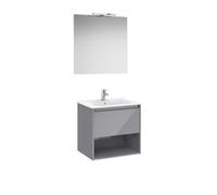 Tenor pack 1t 1 niche inf 600 mm gris galet brillant - ROCA A852086516