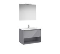 Tenor pack 1t 1 niche inf 800 mm gris galet brillant - ROCA A852087516