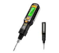 Tensimètre,Testeur de continuité électrique - Détecteur de disjoncteur différentiel de précision avec lumière LED, outil électrique portable robuste pour le génie électrique