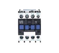 Tension de bobine de contacteur CJX2-1810 CJX2-1801, 220V, 24vac, 1 phase, 380vac, 3 phases, NO NC, 18A, Rail Din 3P, 1 pièce