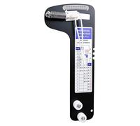 Tensionmètre pour câbles de voilier, capacité de 2000 livres, compatible avec des câbles de 3/16 à 1/4 de pouce