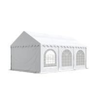 TOOLPORT PRO 4x6 m tente de réception, PVC 750, H. 2 m, blanc - (7210)