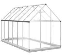 Tente de culture – Serre de culture 334x169x202 cm – Structure en aluminium avec panneaux en polycarbonate transparent – Résistant aux intempéries