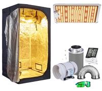 Tente de culture, système d'hydroculture, lampes de croissance LED, kits de tente de culture 4-a, kit de 120x60x150 cm