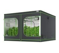 VEVOR Tente de Culture 305x305x203 cm Chambre de Culture Hydroponique Mylar 600D Hautement Réfléchissante avec Fenêtre d'Observation, Sac à Outils, Plateau de Sol pour Culture de Plantes d'Intérieur