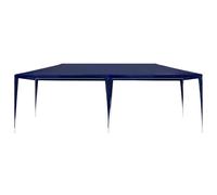 Tente de fête 3 x 6 m en Polyéthylène, Acier inoxydable, Bleu | Facile à installer, acier inoxydable stable, protection UV, gazebo spacieux, bleu