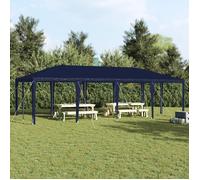 Tente de Fête Bleue 8x4 m PE