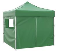 Tente de fête vidaXL, 291 x 291 x 315 cm, verte, en tissu Oxford