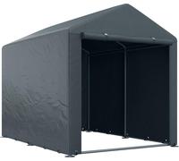 Tente de garage Fortuna Lai, 1,6 x 2,18 x 1,72 m Tente de stockage avec protection UV, porte à fermeture éclair, garage en film hydrofuge pour outils de jardinage