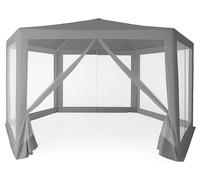 Tente de jardin commerciale 2 x 2 x 2 m avec moustiquaire, gris, MultiGarden
