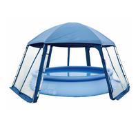 Tente de piscine Blue Bay type II Bleu 520 x 600 x 280 cm