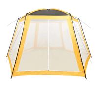 Tente de piscine Toile 500x433x250 cm Jaune