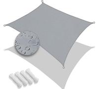 Tente de plage imperméable, grise, 3 x 2 m, protection UV