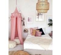 Tente de princesse pour enfants, moustiquaire rouge pour enfants, moustiquaire pour enfants, lit pour tout-petits