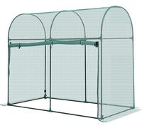 Tente de protection pour plantes SucceBuy, 1806 x 910 x 1500 mm Filet de protection avec cadre stable, porte à fermeture éclair, résistant au vent, cage pour plantes pour plates-bandes surélevées en e