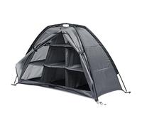 Tente de rangement de camping - Abri de rangement extérieur | Auvent pliable à fermeture éclair à 9 compartiments | Organiseur en tissu Oxford 210D, support d'équipement avec 9 sections pour barbecue