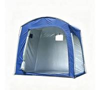 Tente de Rangement pour Vélos, Abri de Stockage Extérieur Portable pour Moto, Outils de Jardin, Jouets, Tondeuses et Équipements de Plein Air(Blue)