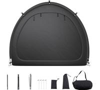 Tente de rangement pour vélos SucceBuy Outdoor, double porte en forme d'éventail pour 4-5 vélos
