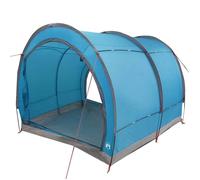 vidaXL Abri à vélos avec toit, bleu, 256 x 222 x 182 cm, Taft
