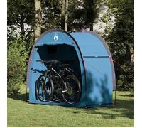 Tente de rangement pour vélos - vidaXL - Bleu - 210x90x174 cm - Polyester durable - Résistant aux intempéries - Portable