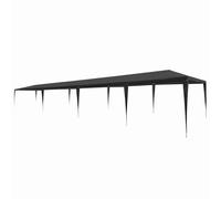 Tente de réception 3x12 m PE Anthracite