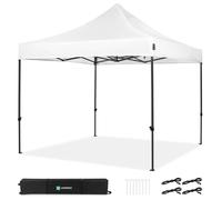 Tente de réception - 3x3 m - Tente de réception Premium Easy-Up | Blanche