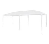 Tente de réception 3x6 m PE Blanc Blanc G