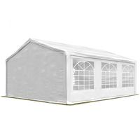 Tente de réception 3x6m Tente réception solide PVC 600 N Bâche étanche et montage rapide