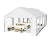 TOOLPORT FLEX 4x8 m tente de réception, PE 450, H. 2 m, blanc - (91111)
