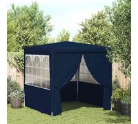 vidaXL Tente de réception gris clair 200 x 200 x 240 cm PE et acier