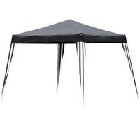 Tente de réception Merkloos Easy Up - grise/anthracite - 3 x 3 m
