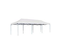Tente de réception pliable 3x9 m Blanc