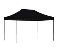 vidaXL Tente de réception pliable Pop-Up noire 410x279x315 cm