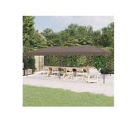 Tente de réception pliable Taupe 3x6 m