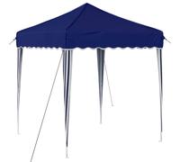 Tente de réception pliable vidaXL 195 x 195 x 245 cm, bleu, tissu Oxford