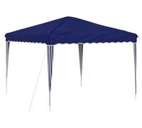 Tente de réception pliable vidaXL 288 x 288 x 245 cm, bleu, en tissu Oxford