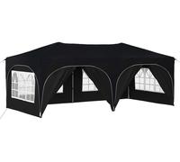 Tente de réception pliable vidaXL 575 x 288 x 245 cm, anthracite, tissu Oxford