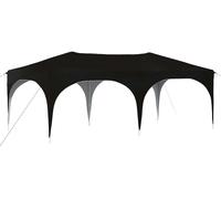 Tente de réception pliable vidaXL 575 x 288 x 245 cm, tissu Oxford noir