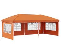 Tente de réception pliable vidaXL 575 x 289 x 245 cm, orange